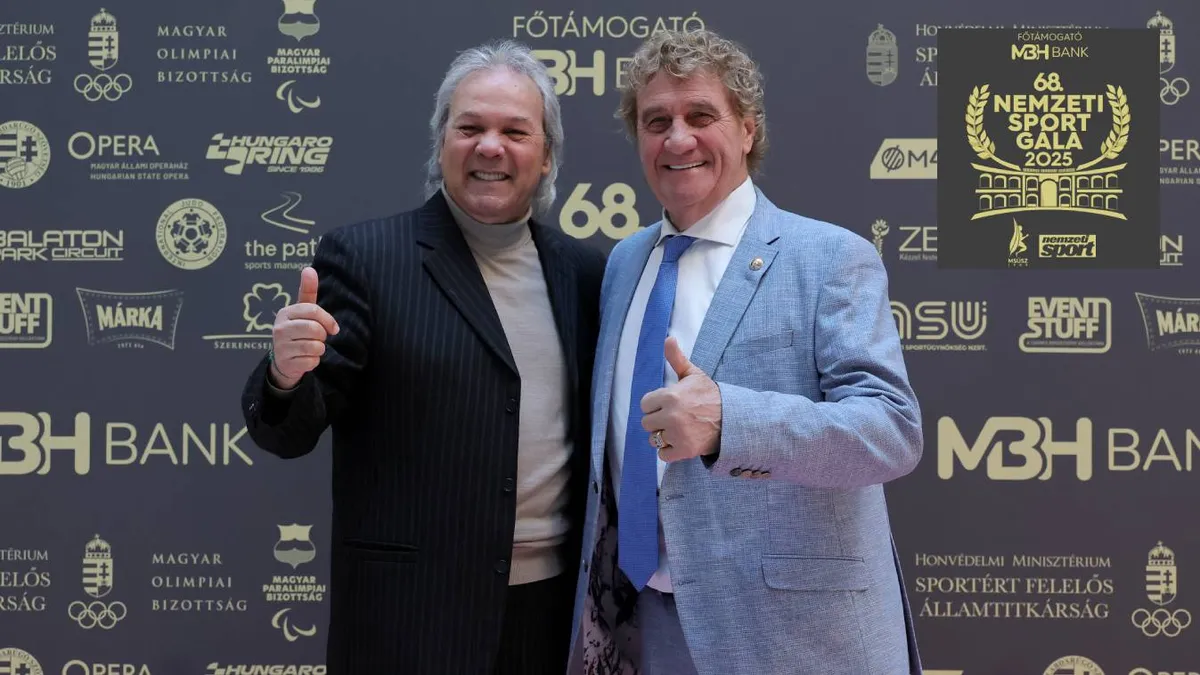Nemzeti Sport Gála: Rabah Madzser és Jean-Marie Pfaff megérkezett Budapestre