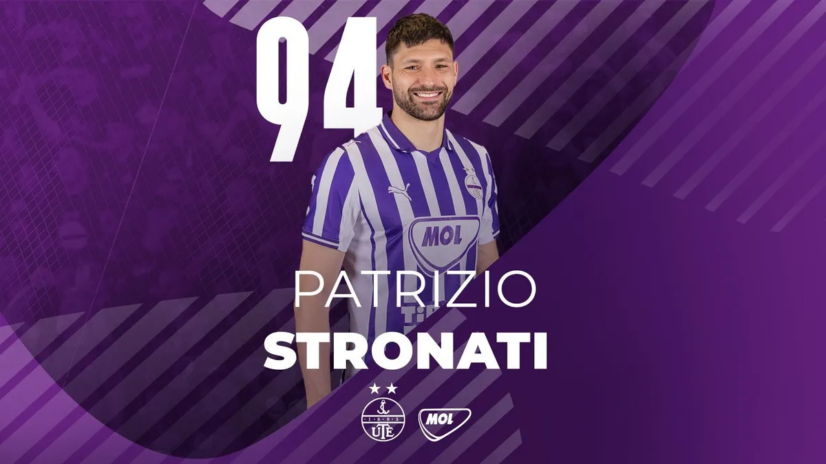 Az Újpest bejelentette Patrizio Stronati szerződtetését