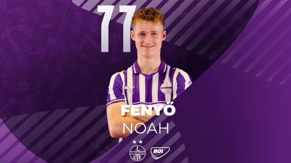 A Frankfurt kölcsönadta, Fenyő Noah Újpesten folytatja – hivatalos