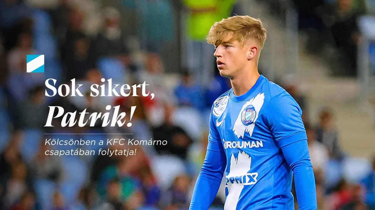 Az MTK Komáromba adta kölcsön a fiatal játékosát – hivatalos