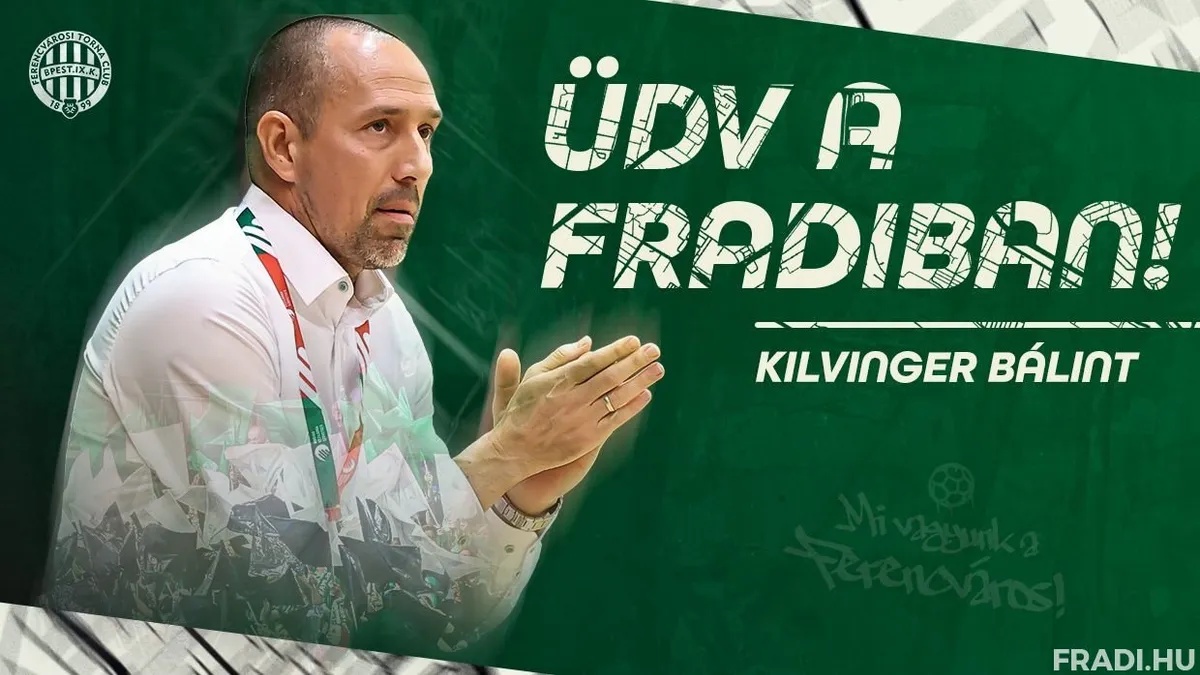 Megvan a Ferencváros kézilabdacsapatának új vezetőedzője