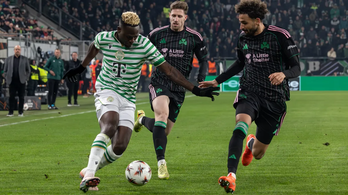 Bamidele Yusuf góljával szerzett vezetést a Ferencváros – videó