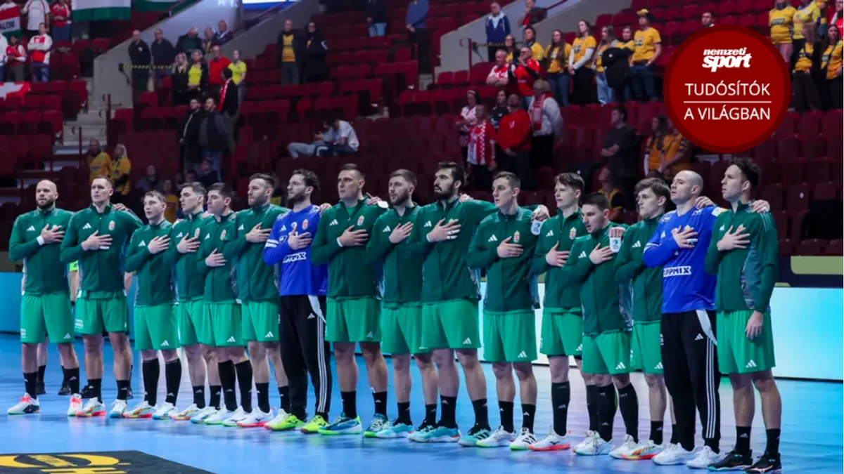 Férfi kézilabda Eb: Magyarország–Szlovénia