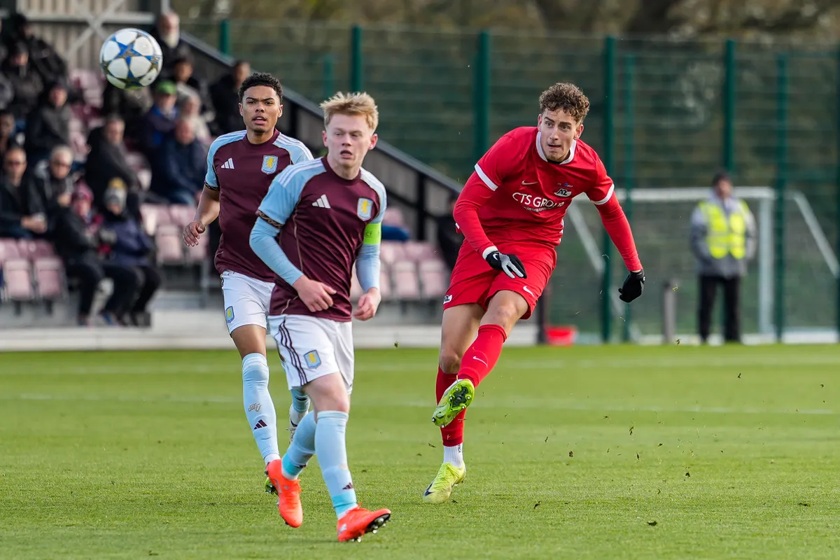 Aston Villa and AZ Alkmaar - UEFA Youth League 2025/26