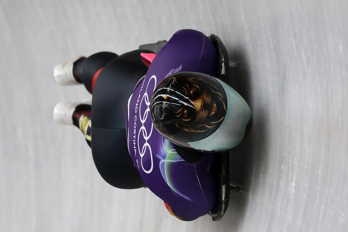 Skeleton Training - Milano Cortina 2026 Winter Olympics: Day 5