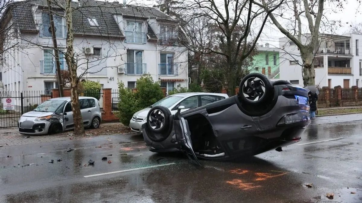 Vladan Matics balesetet szenvedett Szegeden