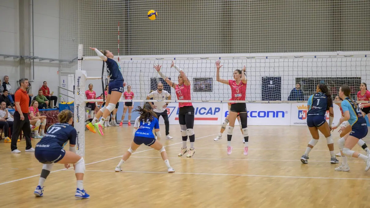 Fehérvári sikerrel rajtolt a női röplabdabajnokság alsóháza