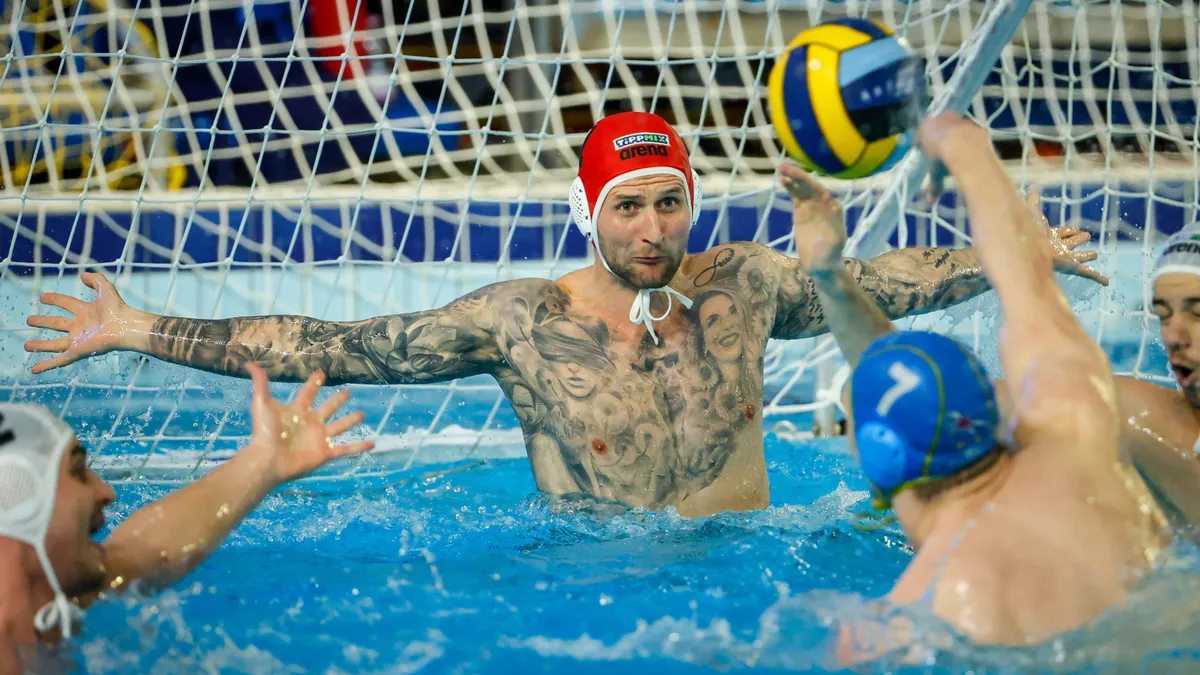 Öttel kikapott a Szolnok az odavágón a férfi vízi Eurokupa nyolcaddöntőjében