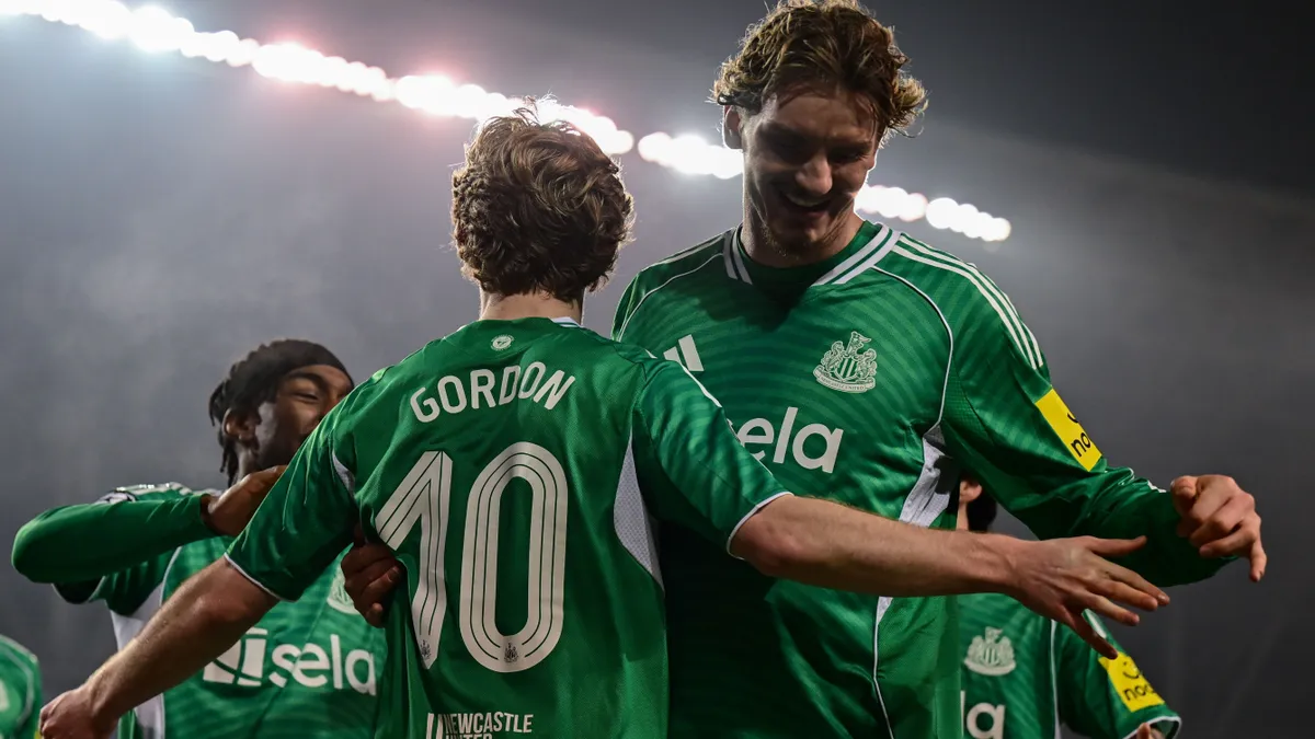 Gordon megállíthatatlan volt, a Newcastle percek alatt elintézte a Qarabagot a BL-rájátszásban