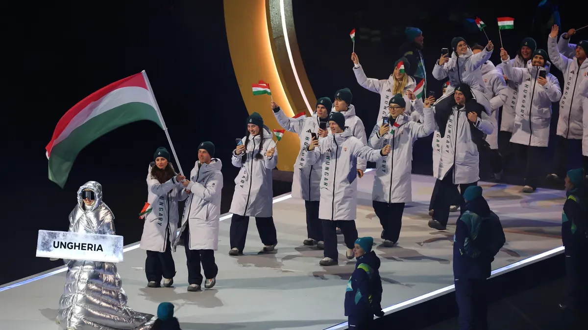 A téli olimpia záróünnepségén is Somodi Maja és Nógrádi Bence viszi a magyar zászlót