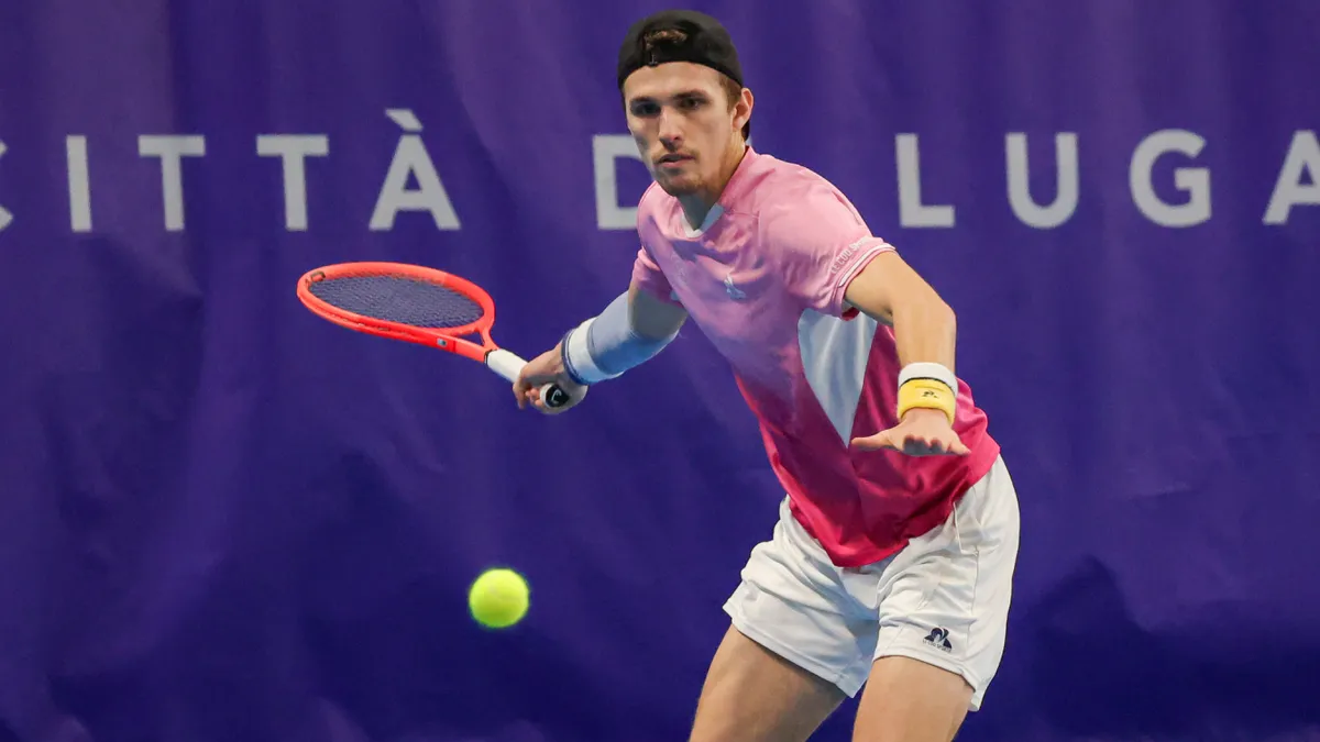 Piros Zsombor döntős a luganói tenisztornán