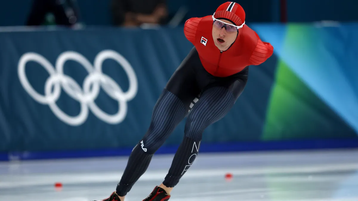 Olimpiai csúccsal lett aranyérmes a norvég gyorskorcsolyázó