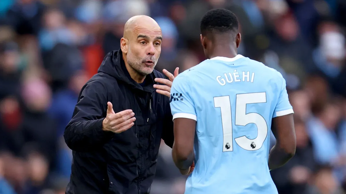 Guardiola nem érti, miért nem játszhat Guéhi a Ligakupa-döntőben