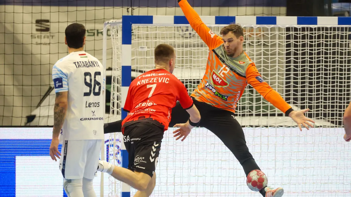 Székely és Sztraka vezérletével előnyben a Tatabánya a férfi kézilabda Ek-nyolcaddöntőben