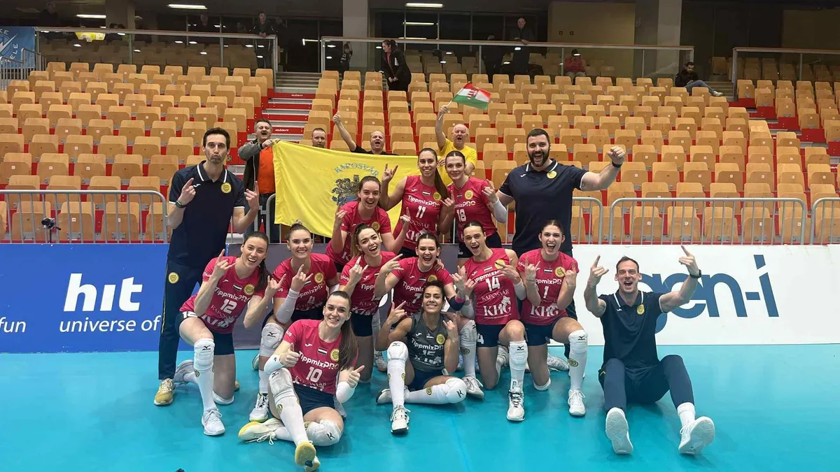 Elődöntőbe jutott a KHG Kaposvár a női röplabda Challenge-kupában