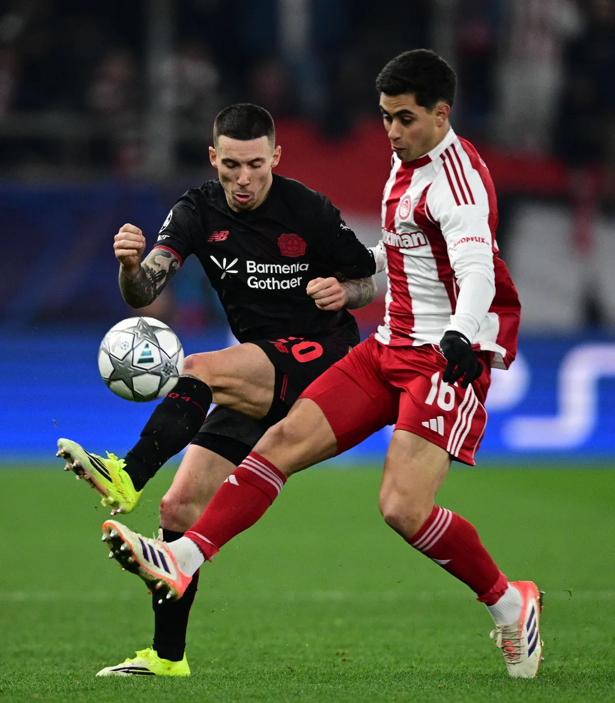 UEFA Champions League Olympiacos FC vs Bayer 04 Leverkusen