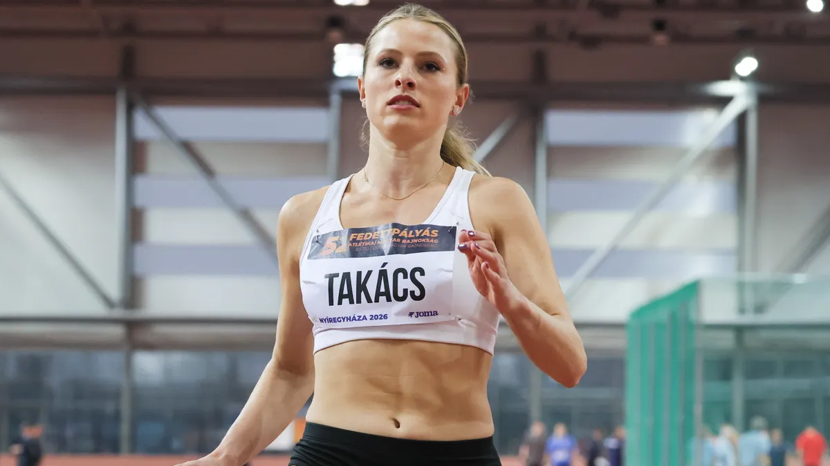 Takács Boglárka nem indul a fedett pályás atlétikai vb-n