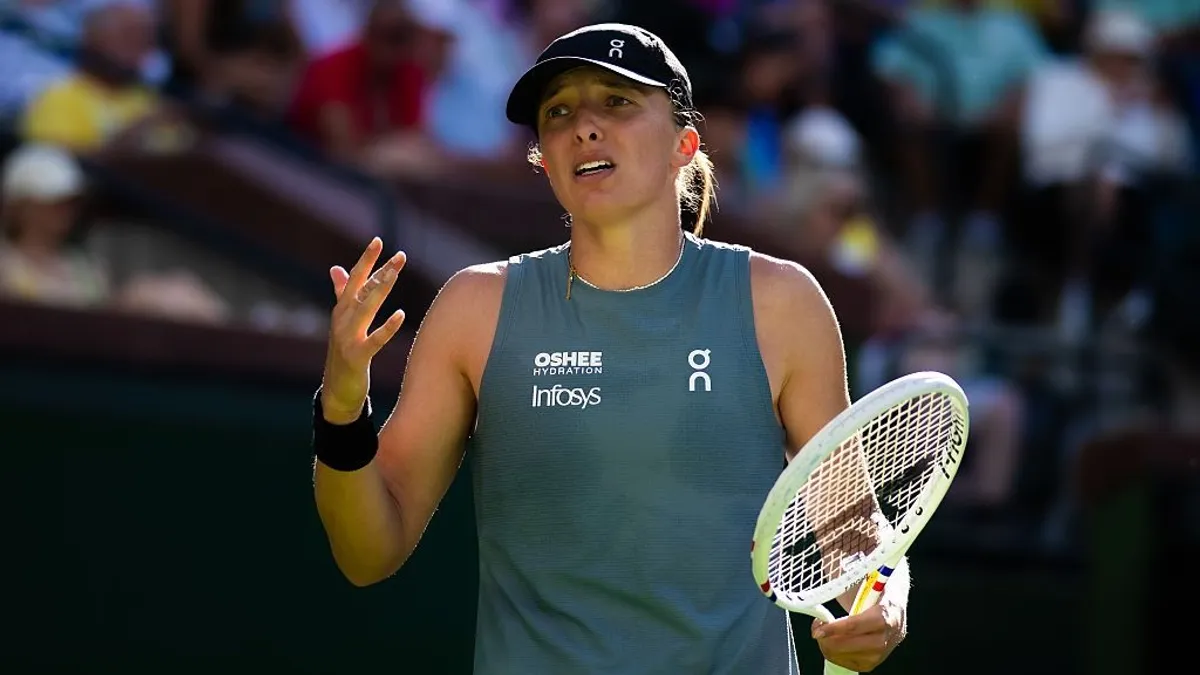 Tenisz: a Djokovicsot kiverő Draper mellett Swiatek is a nyolc között búcsúzott Indian Wellsben