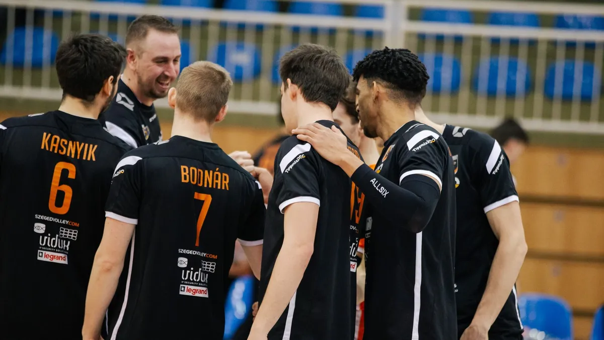 A Szeged három ponttal távozott Kecskemétről a férfi röpi Extraligában