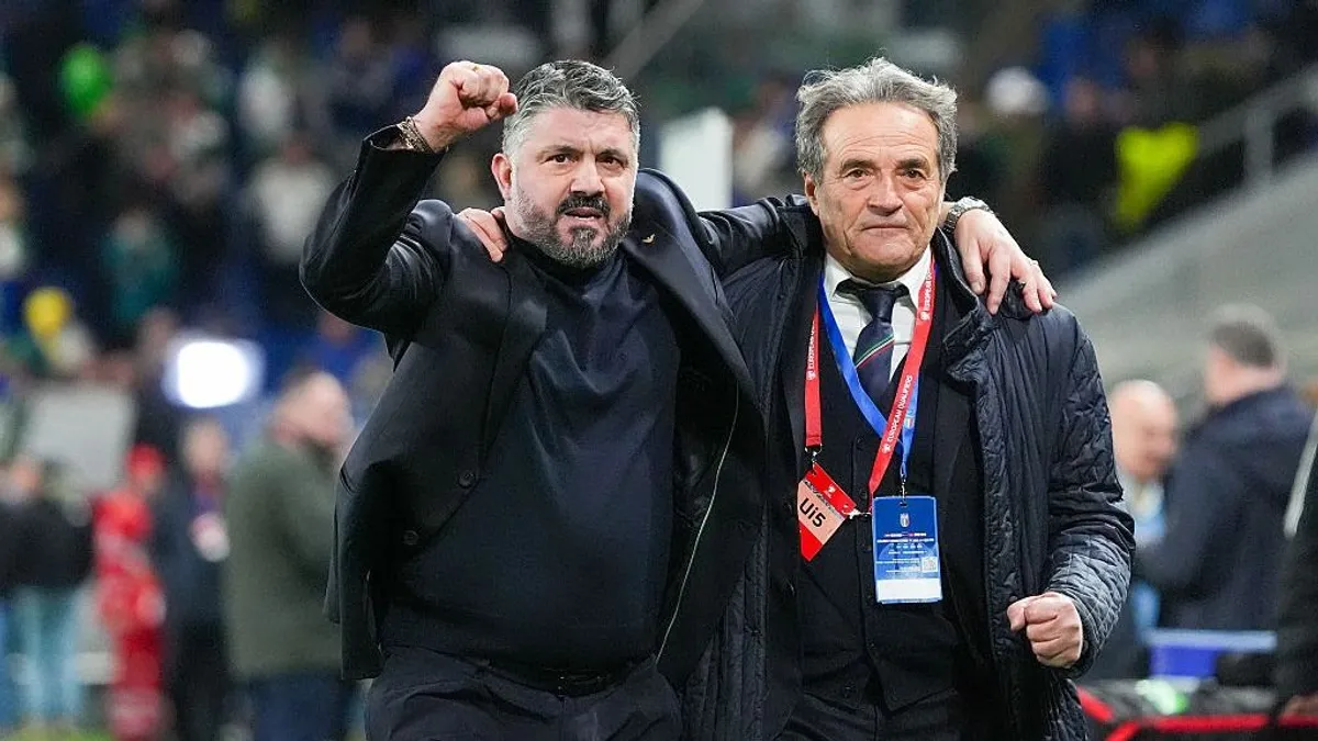 Gennaro Gattuso szerint csak szünet után játszotta azt az olasz válogatott, amit megbeszéltek