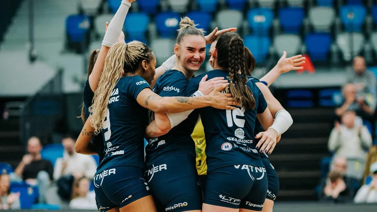 Női röplabda Extraliga: megint a végjátékokban volt jobb a Kaposvár az UTE-nél