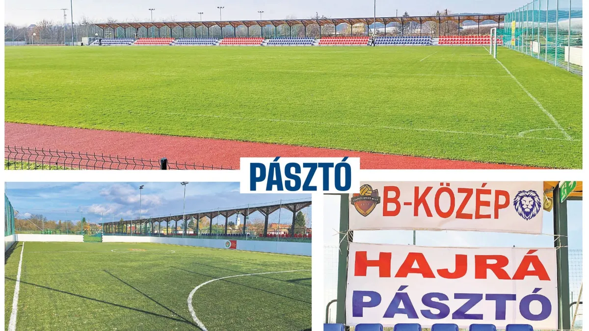 NS-képeslap: új életre kelt a pásztói sportcentrum