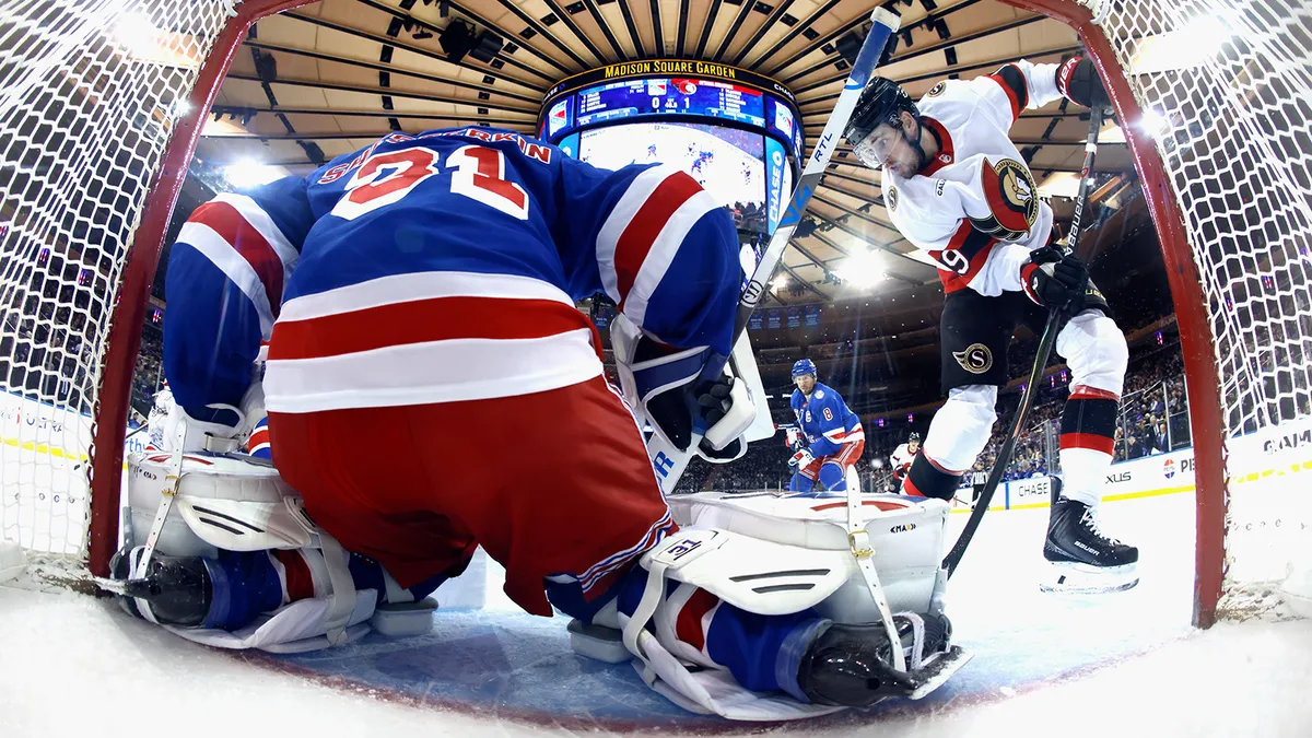 A Senators legyőzte a Rangerst New Yorkban