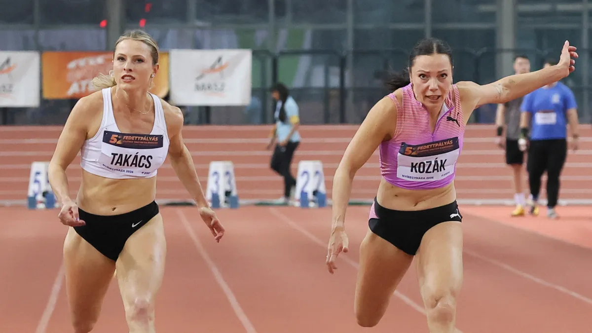 Atlétika: Kozák Lucát még Németh Roland is megdicsérte