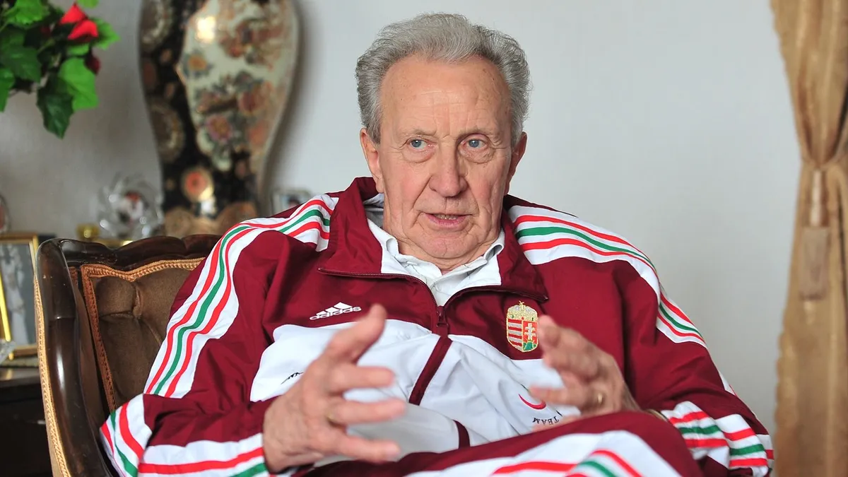 Fontosabb volt számára a csapat – a kétszeres olimpiai bajnok Németh Ferenc 90 éves