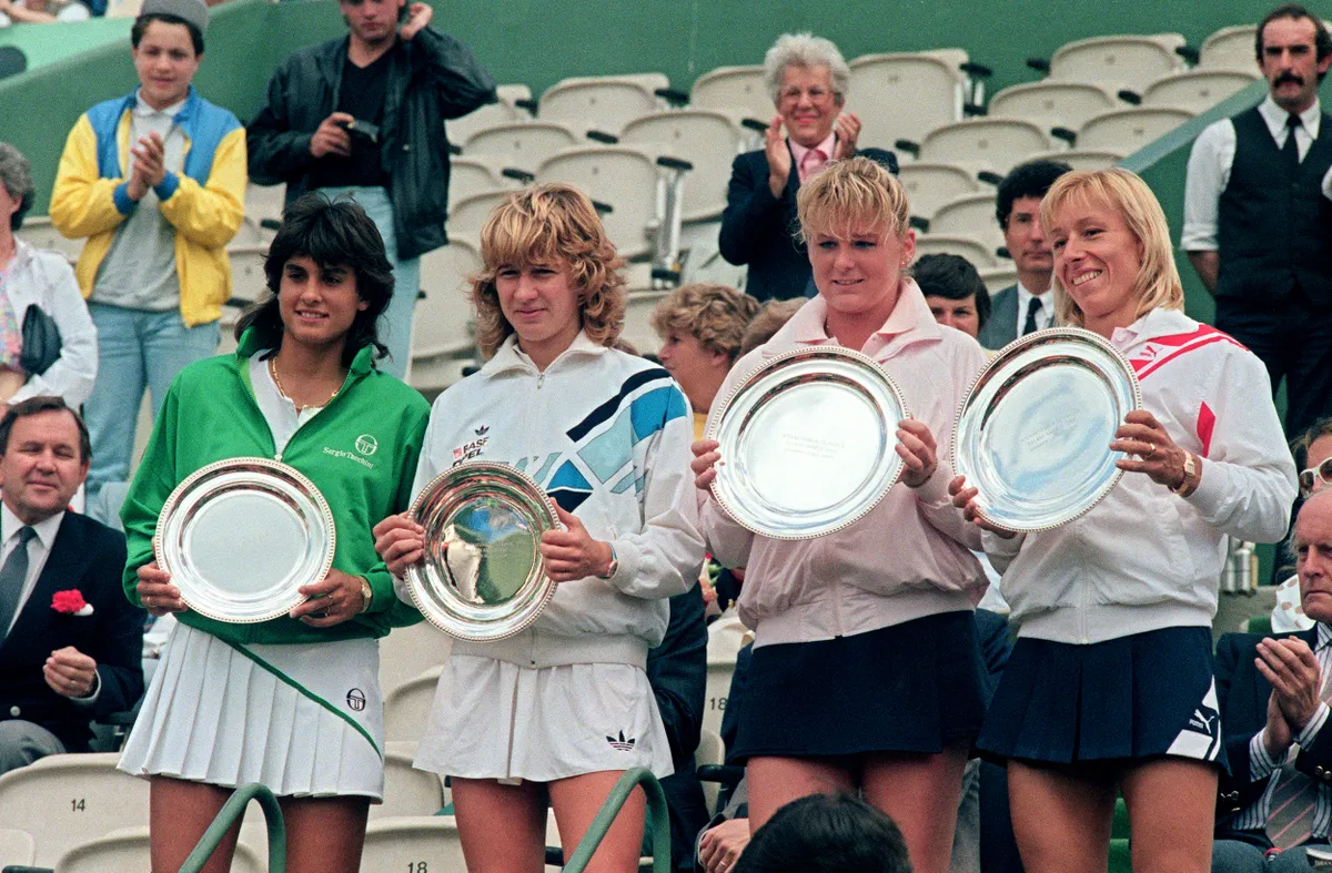TENNIS-ROLAND-GARROS-GRAF-NAVRATILOVA