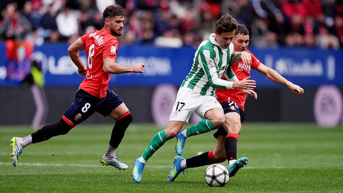 Két pontot Pamplonában hagyott a Betis, előzhet a Celta