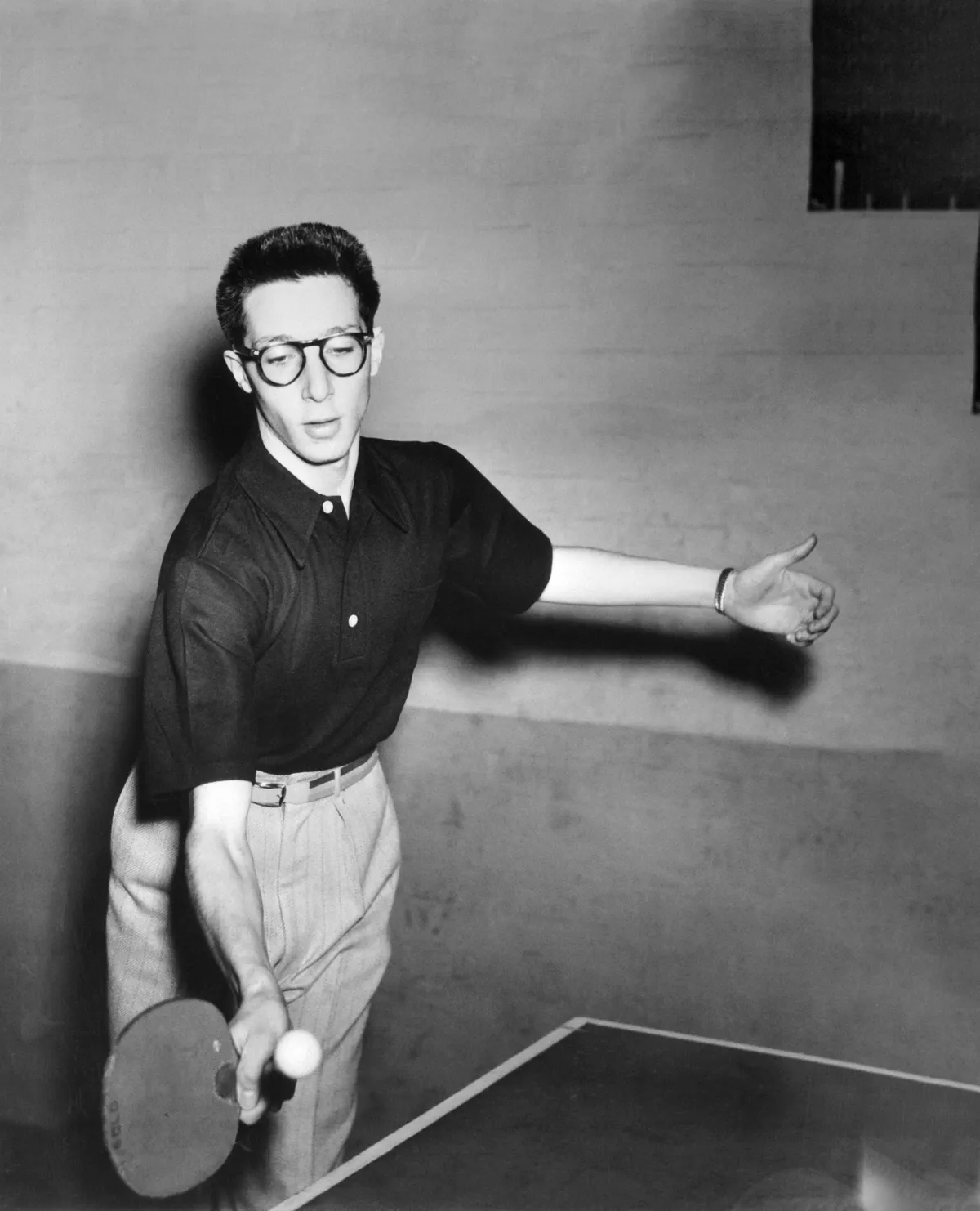 National Junior Table Tennis Champion Marty Reisman