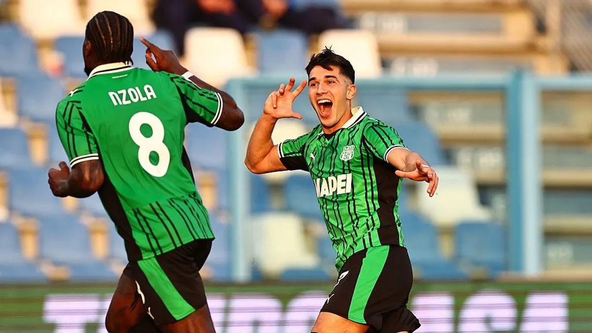 A szünet előtt jöttek a gólok, a Sassuolo legyűrte a Comót