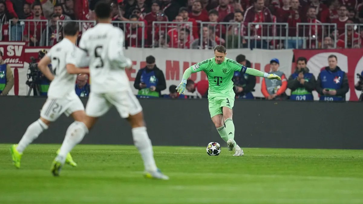 Neuer-hiba és 35 másodperc – ennyi kellett Güler góljához a Bayern elleni BL-negyeddöntős visszavágón