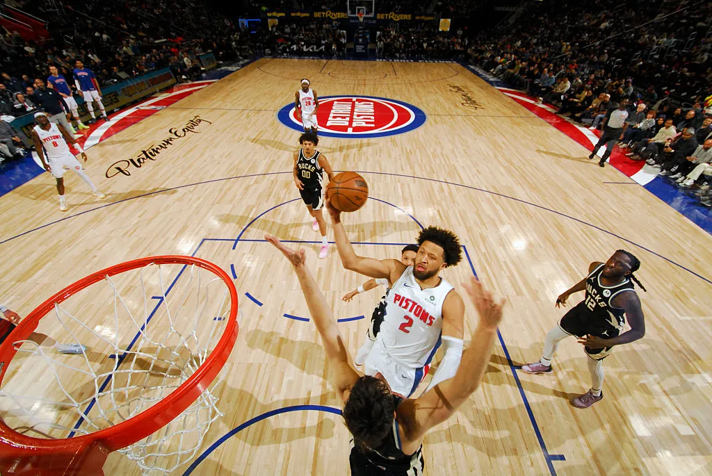 Milwaukee Bucks v Detroit Pistons