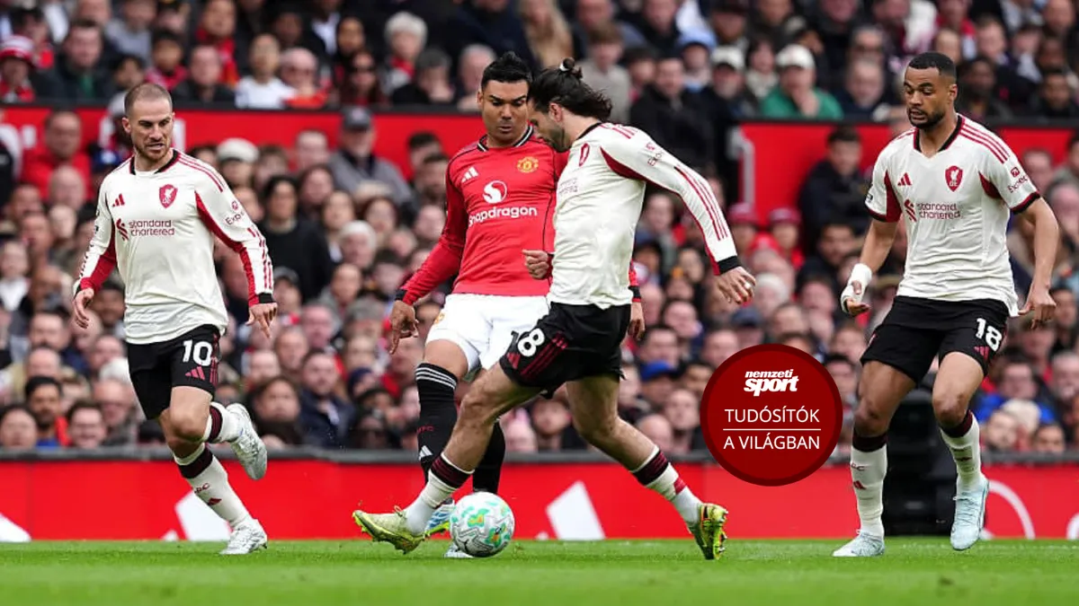 Szoboszlai gólja és gólpassza sem volt elég: a Manchester United 3–2-re legyőzte a Liverpoolt