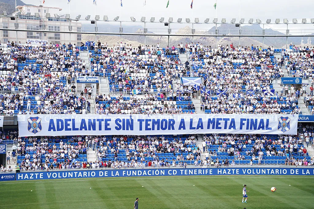 Cd Tenerife Celebrates Return To Professional Football With Promotion To The Second Division