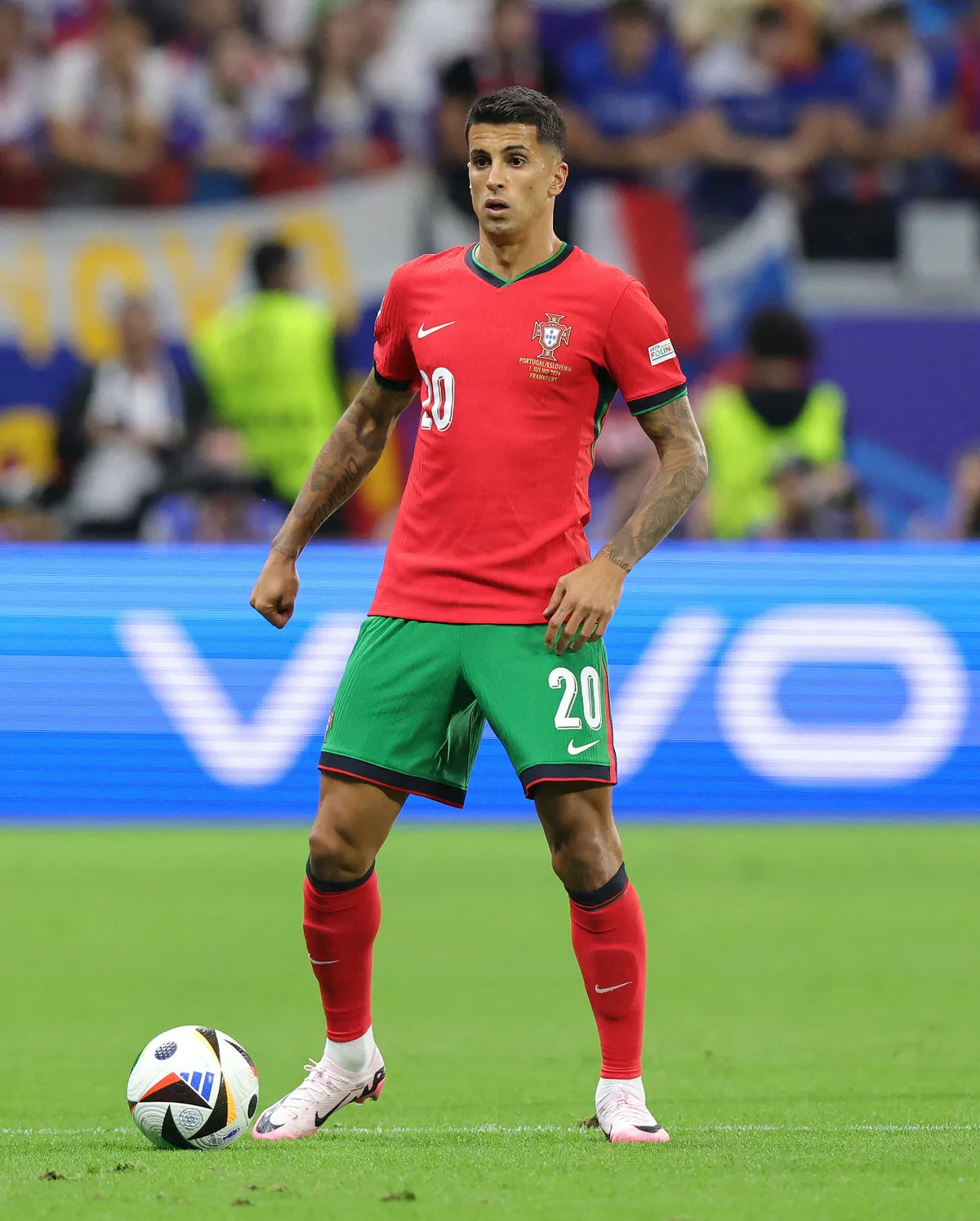 firo : 01.07.2024, Football, Soccer: UEFA EURO 2024, EM, European Championship 2024, Round of 16, 1/8 final, M41, Match 41, POR, Portugal - SLO, Slovenia