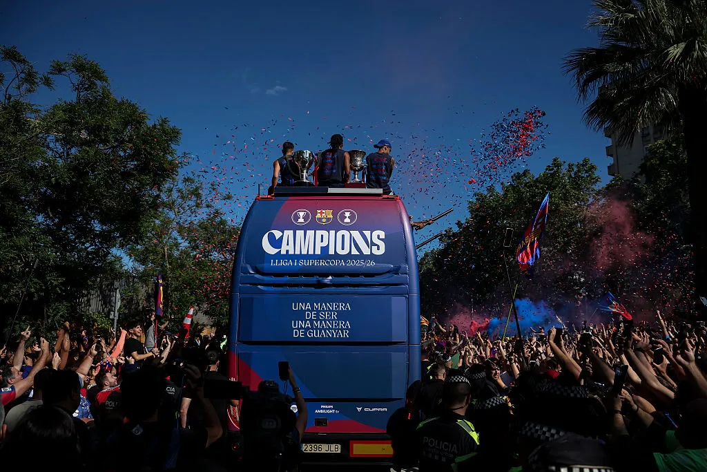 Fc Barcelona Champions Parade 2025/26