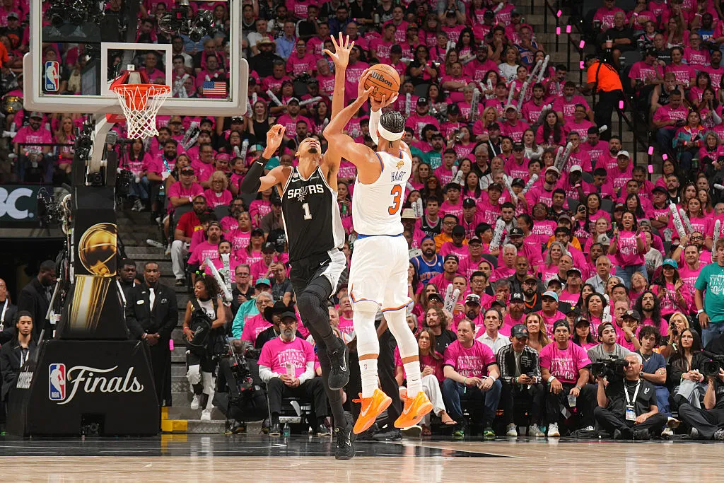 2026 NBA Finals - New York Knicks v San Antonio Spurs