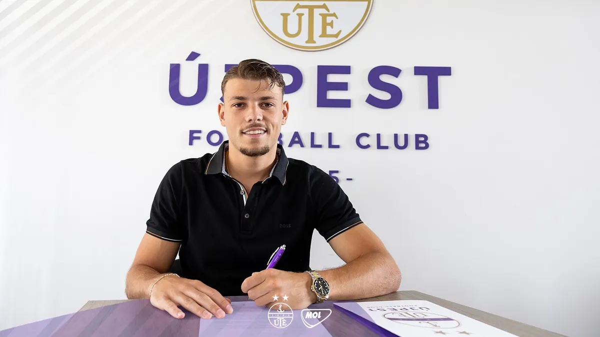 Bejelentette Markgráf Ákos érkezését az Újpest