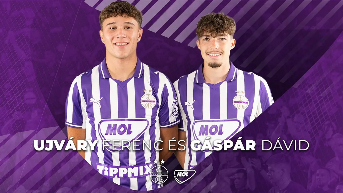 17:52 — Két fiatalt elhozott Kispestről az Újpest – hivatalos
