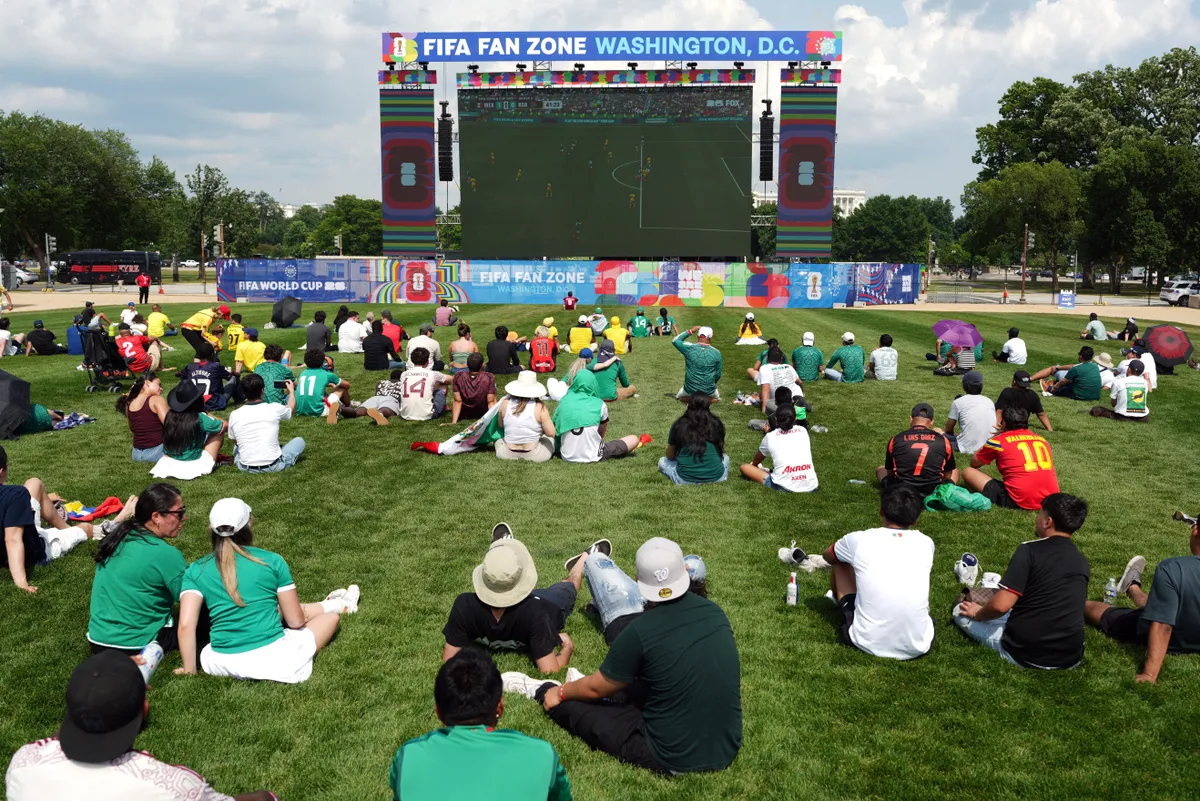 FIFA World Cup 2026 - Mexico v South Africa - Fans gather in Washington D.C.