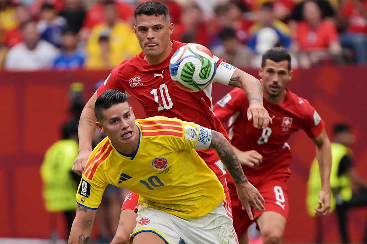 Switzerland  v Colombia  -World Cup