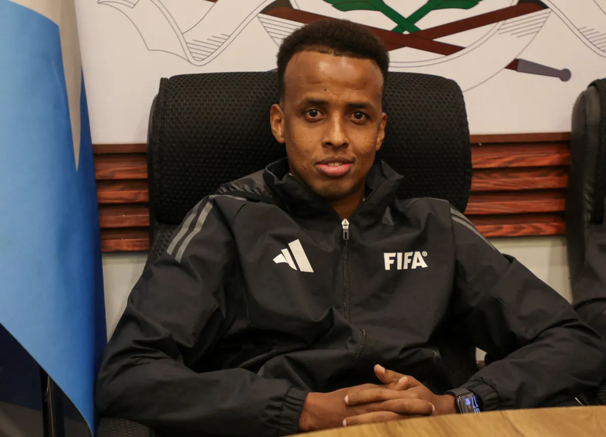 Somali referee Omar Artan welcomed home after US entry denial