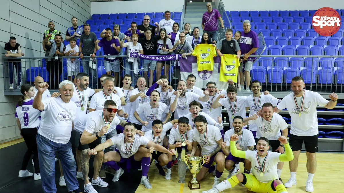 16:43 — Újpest a futsalbajnok – újra bajnokcsapat Újpesten!