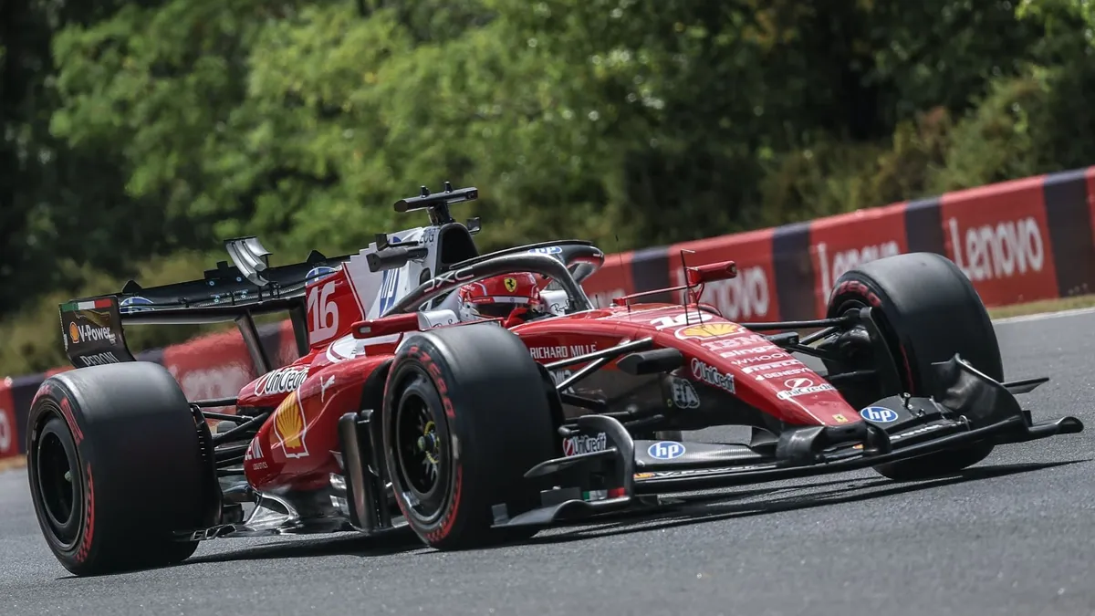 Beigazolódott a Mercedes félelme: a Ferrari mindenki előtt jár Magyarországon