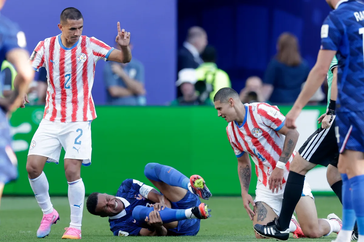 Paraguay v France -World Cup