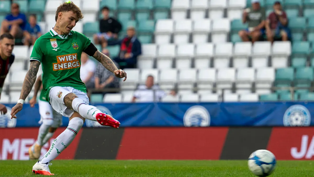 Bolla gólt lőtt, majd gólpasszt adott: Észtországban nyert a Rapid Wien – videó