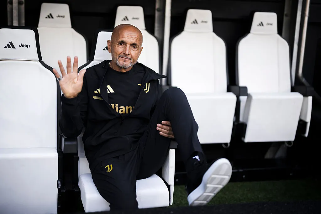 Luciano Spalletti, head coach of Juventus FC, gestures prior